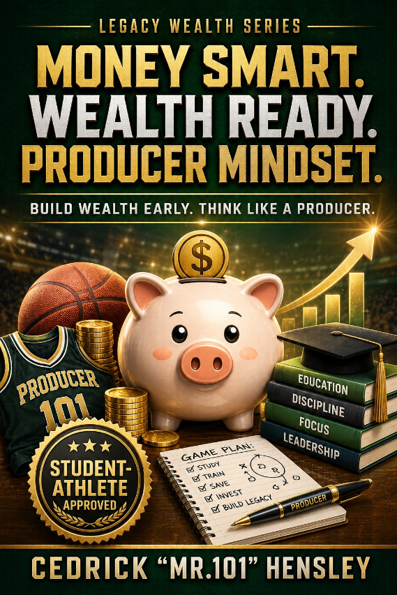 Money Smart. Wealth Ready. Producer Mindset. Image